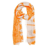 Tina Scarf in Orange - JGI - Flyclothing LLC