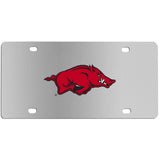 Arkansas Razorbacks Steel License Plate - Siskiyou Buckle - Flyclothing LLC