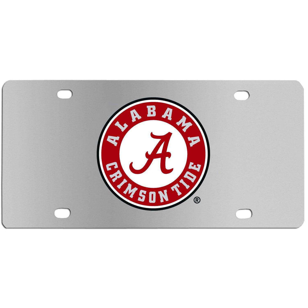 Alabama Crimson Tide Steel License Plate Wall Plaque - Siskiyou Buckle - Flyclothing LLC