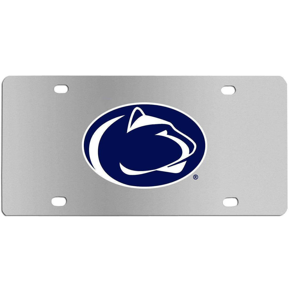 Penn St. Nittany Lions Steel License Plate Wall Plaque - Siskiyou Buckle - Flyclothing LLC