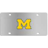 Michigan Wolverines Steel License Plate Wall Plaque - Siskiyou Buckle - Flyclothing LLC