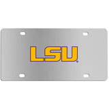 LSU Tigers Steel License Plate Wall Plaque - Siskiyou Buckle - Flyclothing LLC