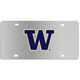 Washington Huskies Steel License Plate Wall Plaque - Siskiyou Buckle - Flyclothing LLC