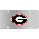 Georgia Bulldogs Steel License Plate Wall Plaque - Siskiyou Buckle - Flyclothing LLC