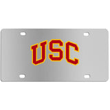 USC Trojans Steel License Plate Wall Plaque - Siskiyou Buckle - Flyclothing LLC