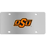 Oklahoma St. Cowboys Steel License Plate Wall Plaque - Siskiyou Buckle - Flyclothing LLC