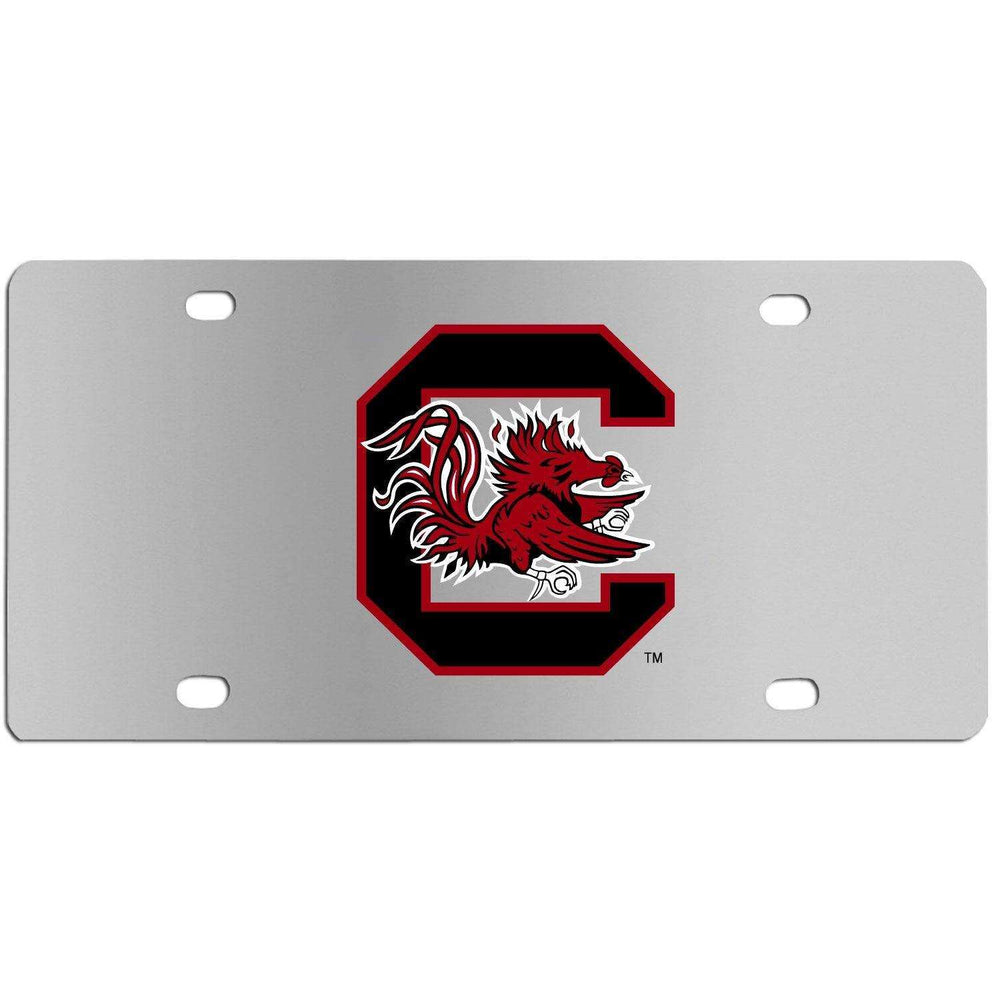 S. Carolina Gamecocks Steel License Plate Wall Plaque - Siskiyou Buckle - Flyclothing LLC