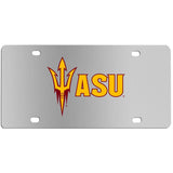 Arizona St. Sun Devils Steel License Plate Wall Plaque - Siskiyou Buckle - Flyclothing LLC