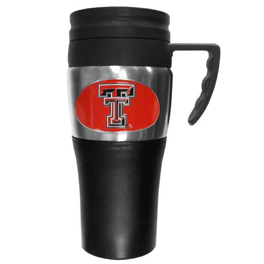 Texas Tech Raiders Steel Travel Mug w/Handle - Flyclothing LLC