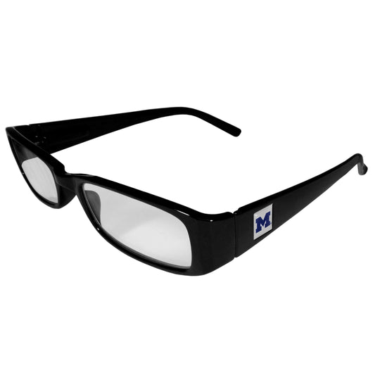 Michigan Wolverines Black Reading Glasses +2.50 - Flyclothing LLC