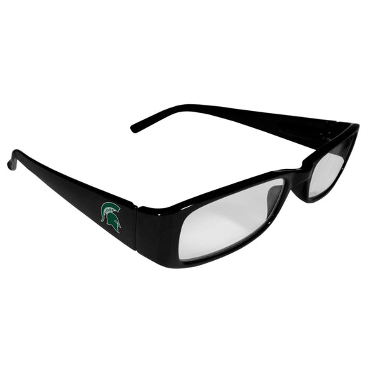 Michigan St. Spartans Printed Reading Glasses, +2.00 - Flyclothing LLC