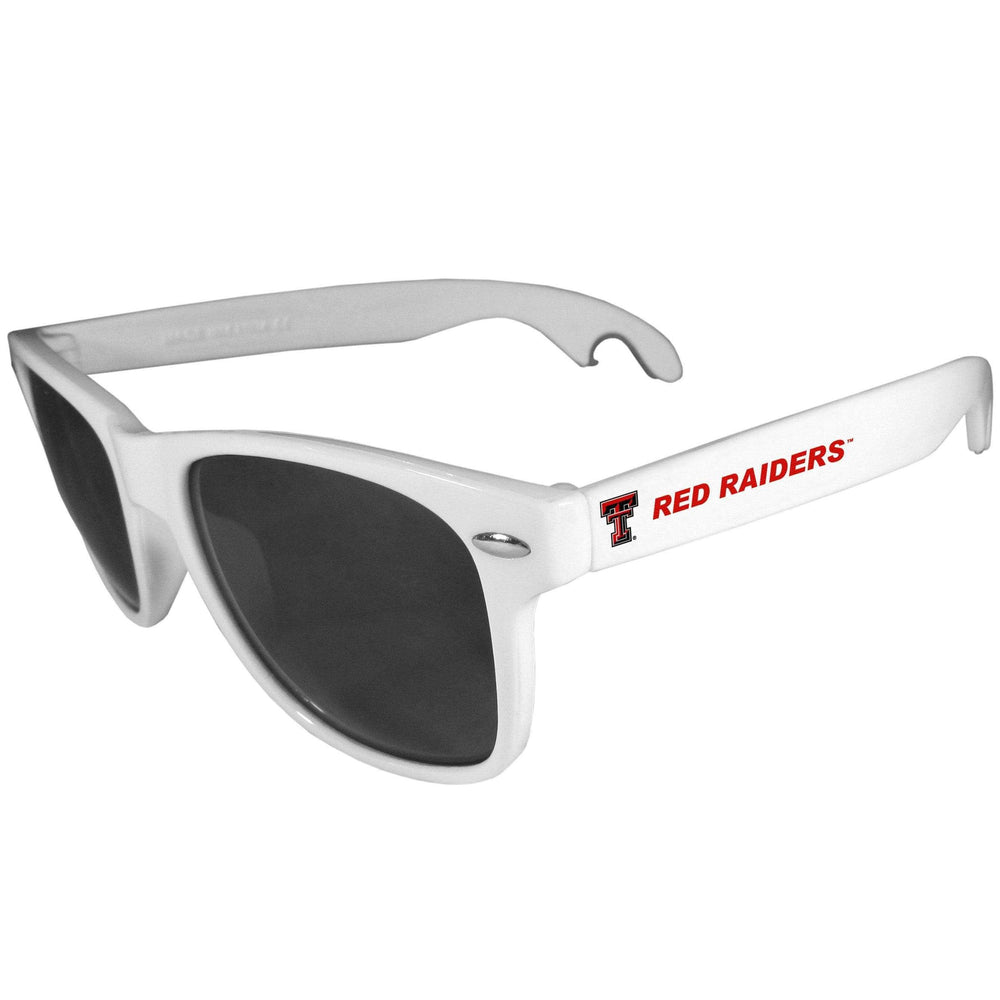 Texas Tech Raiders Beachfarer Bottle Opener Sunglasses, White - Siskiyou Buckle - Flyclothing LLC