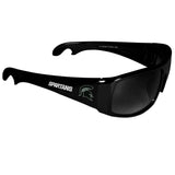 Michigan St. Spartans Wrap Bottle Opener Sunglasses - Siskiyou Buckle - Flyclothing LLC