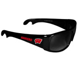 Wisconsin Badgers Wrap Bottle Opener Sunglasses - Siskiyou Buckle - Flyclothing LLC
