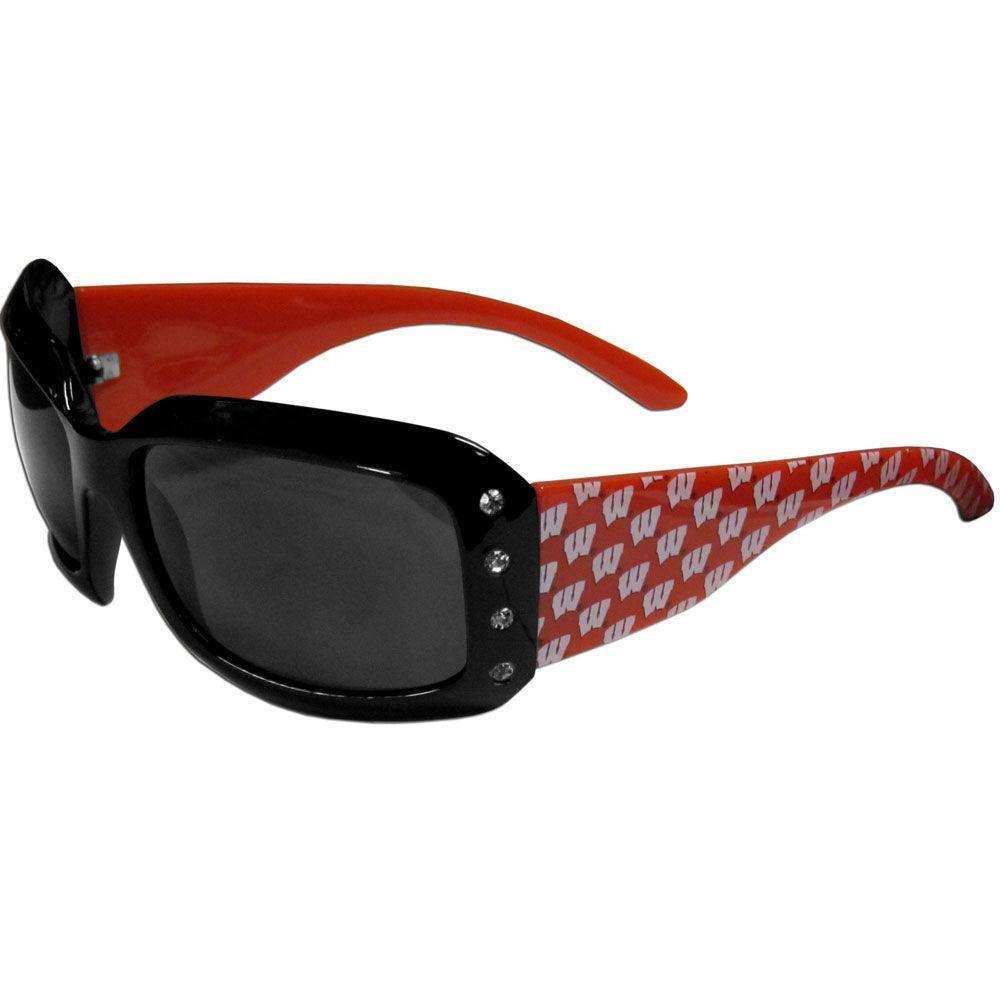 Wisconsin Badgers Designer Women's Sunglasses - Siskiyou Buckle - Flyclothing LLC