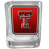 Texas Tech Raiders Square Glass Shot Glass Set - Siskiyou Buckle - Flyclothing LLC