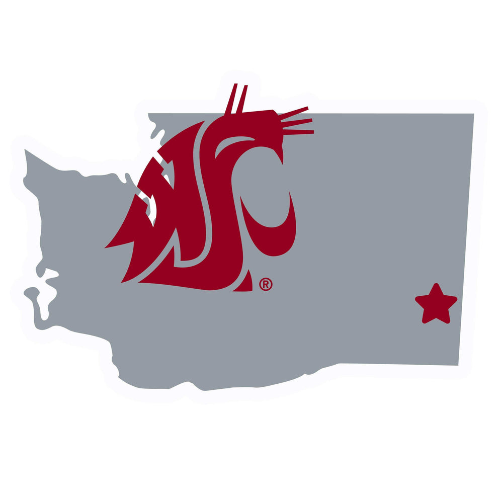 Washington St. Cougars Home State 11 Inch Magnet - Siskiyou Buckle - Flyclothing LLC