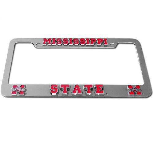 Mississippi St. Bulldogs Deluxe Tag Frame - Siskiyou Buckle - Flyclothing LLC