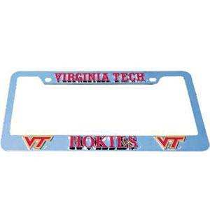 Virginia Tech Hokies Deluxe Tag Frame - Siskiyou Buckle - Flyclothing LLC
