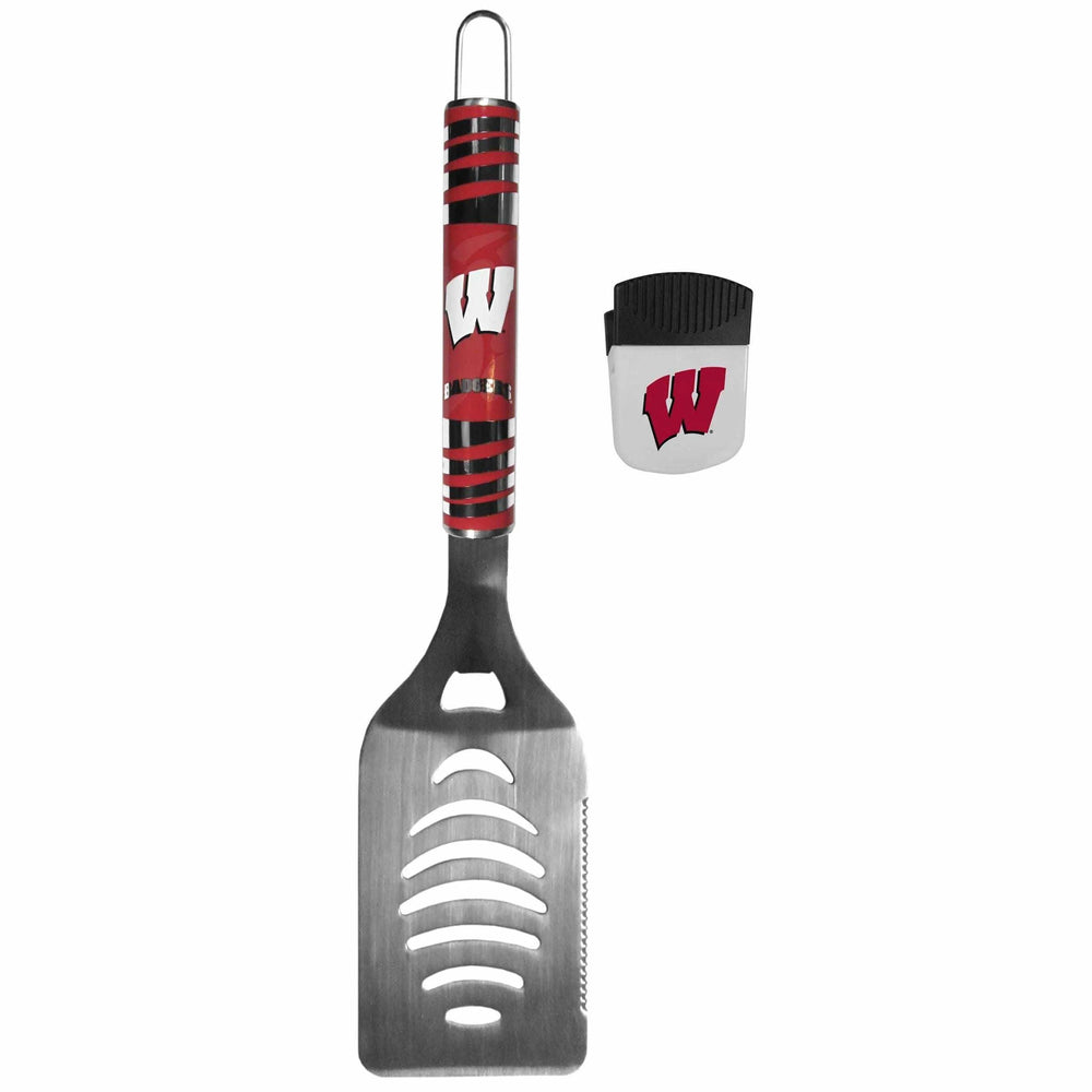 Wisconsin Badgers Tailgate Spatula and Chip Clip - Siskiyou Buckle - Flyclothing LLC