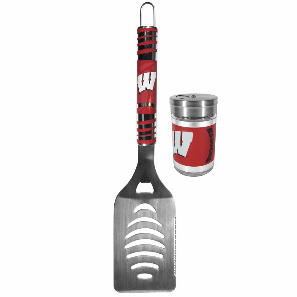 Wisconsin Badgers Tailgater Spatula and Season Shaker - Siskiyou Buckle - Flyclothing LLC