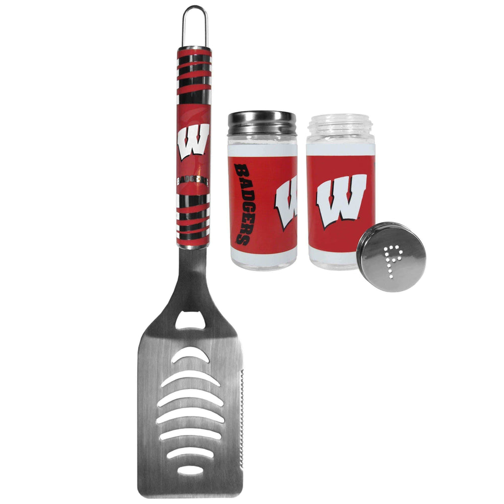 Wisconsin Badgers Tailgater Spatula and Salt and Pepper Shakers - Siskiyou Buckle - Flyclothing LLC