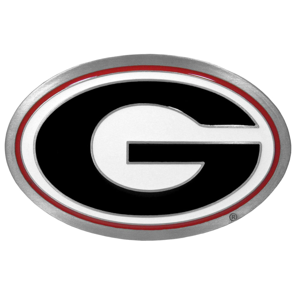 Georgia Bulldogs Hitch Cover Class II and Class III Metal Plugs - Siskiyou Buckle - Flyclothing LLC