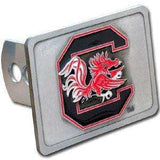 S. Carolina Gamecocks Hitch Cover Class II and Class III Metal Plugs - Siskiyou Buckle - Flyclothing LLC