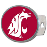 Washington St. Cougars Oval Metal Hitch Cover Class II and III - Siskiyou Buckle - Flyclothing LLC
