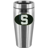 Michigan St. Spartans Steel Travel Mug - Siskiyou Buckle - Flyclothing LLC