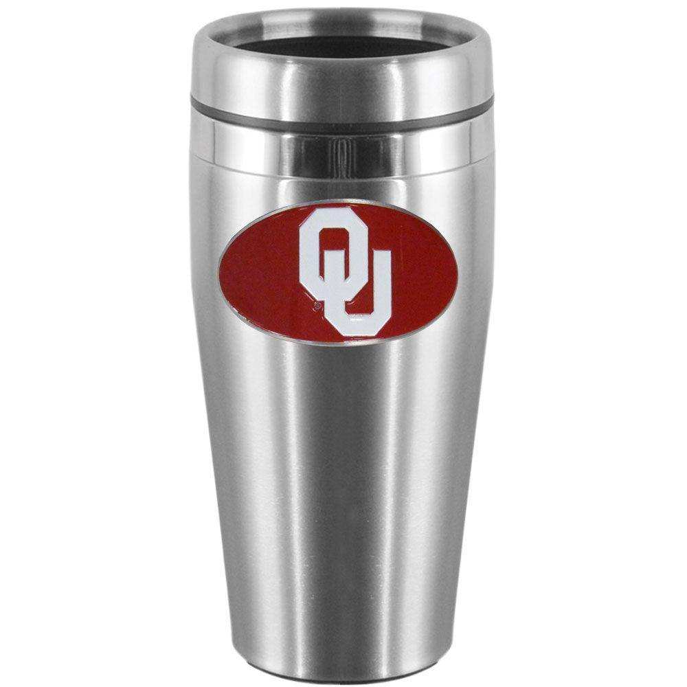 Oklahoma Sooners Steel Travel Mug - Siskiyou Buckle - Flyclothing LLC