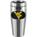 W. Virginia Mountaineers Steel Travel Mug - Siskiyou Buckle - Flyclothing LLC