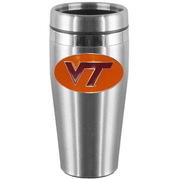 Virginia Tech Hokies Steel Travel Mug - Siskiyou Buckle - Flyclothing LLC