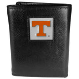 Tennessee Volunteers Deluxe Leather Tri-fold Wallet Packaged in Gift Box - Siskiyou Buckle - Flyclothing LLC
