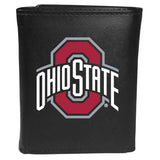 Ohio St. Buckeyes Tri-fold Wallet Large Logo - Siskiyou Buckle - Flyclothing LLC