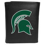 Michigan St. Spartans Tri-fold Wallet Large Logo - Siskiyou Buckle - Flyclothing LLC