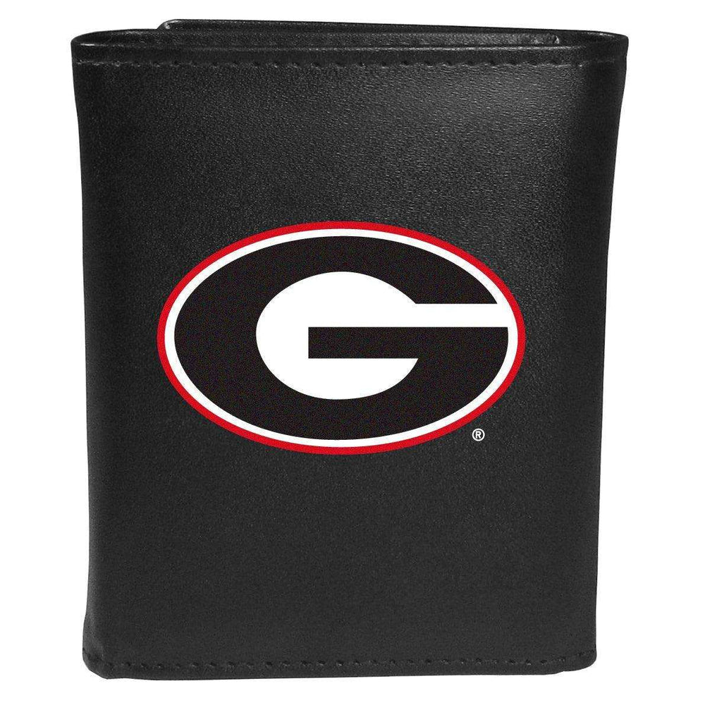 Georgia Bulldogs Tri-fold Wallet Large Logo - Siskiyou Buckle - Flyclothing LLC