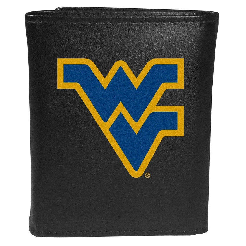 W. Virginia Mountaineers Tri-fold Wallet Large Logo - Siskiyou Buckle - Flyclothing LLC