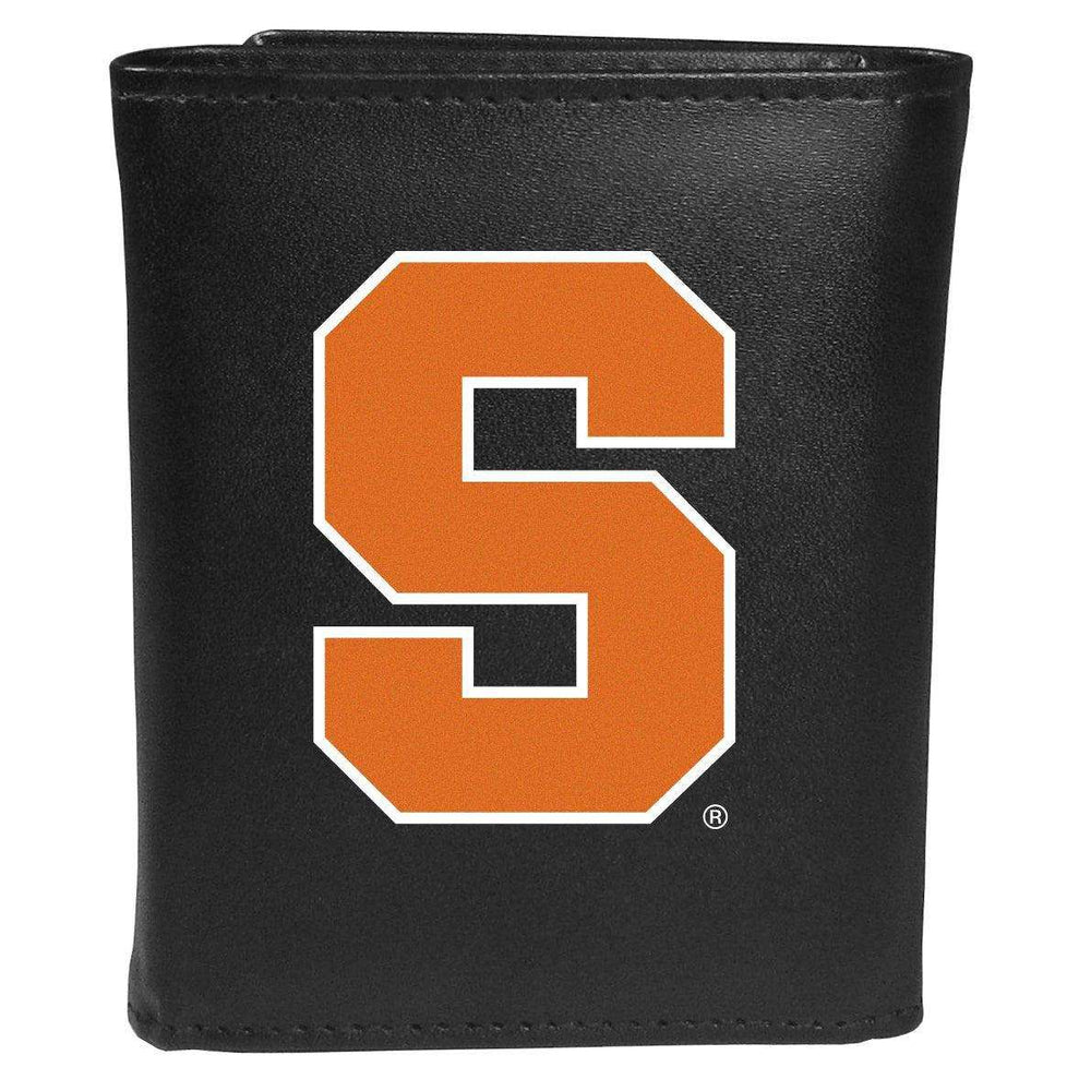 Syracuse Orange Tri-fold Wallet Large Logo - Siskiyou Buckle - Flyclothing LLC