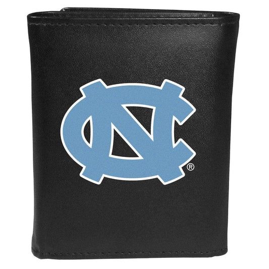 N. Carolina Tar Heels Tri-fold Wallet Large Logo - Siskiyou Buckle - Flyclothing LLC