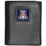 Arizona Wildcats Leather Tri-fold Wallet - Siskiyou Buckle - Flyclothing LLC