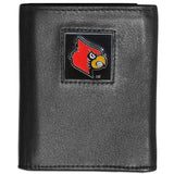 Louisville Cardinals Leather Tri-fold Wallet - Siskiyou Buckle - Flyclothing LLC