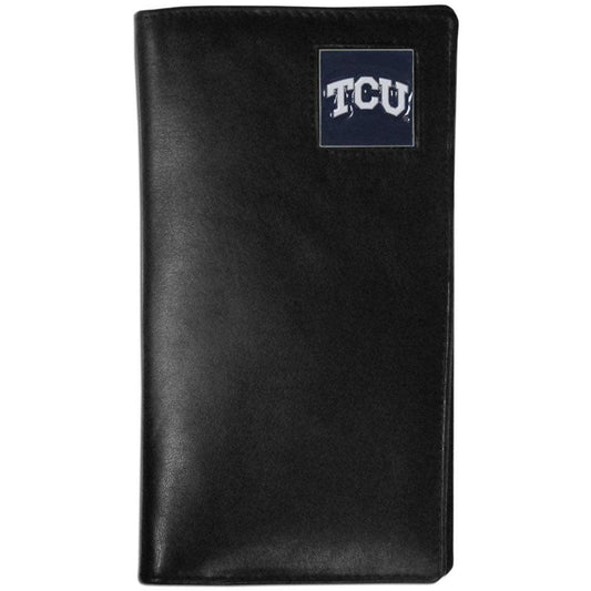 TCU Horned Frogs Leather Tall Wallet - Flyclothing LLC
