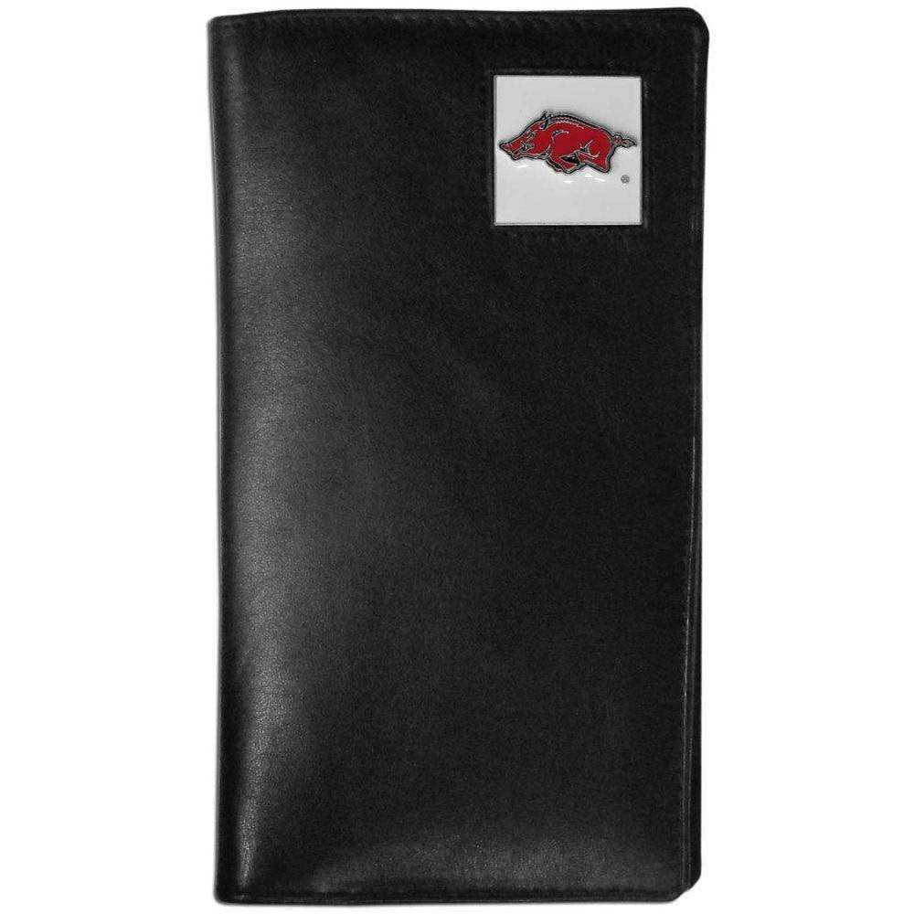 Arkansas Razorbacks Leather Tall Wallet - Siskiyou Buckle - Flyclothing LLC