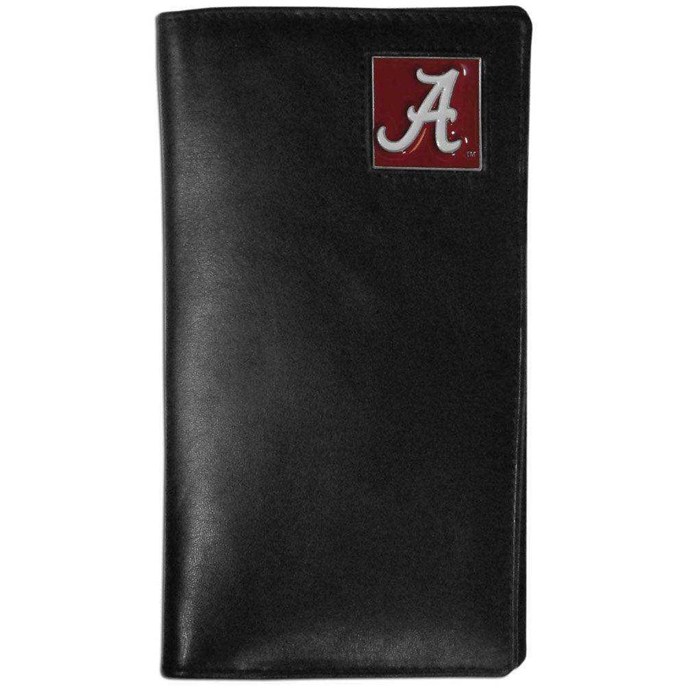 Alabama Crimson Tide Leather Tall Wallet - Siskiyou Buckle - Flyclothing LLC