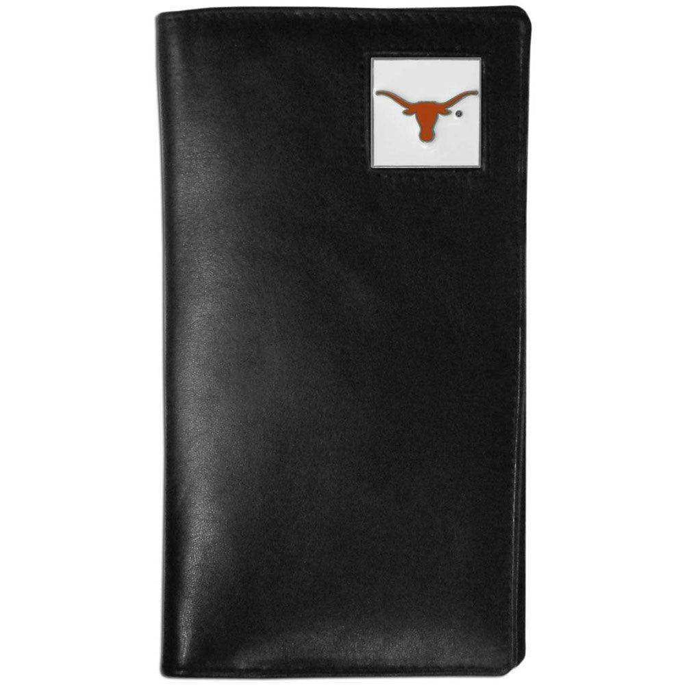 Texas Longhorns Leather Tall Wallet - Siskiyou Buckle - Flyclothing LLC