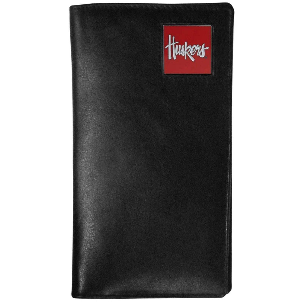 Nebraska Cornhuskers Leather Tall Wallet - Siskiyou Buckle - Flyclothing LLC