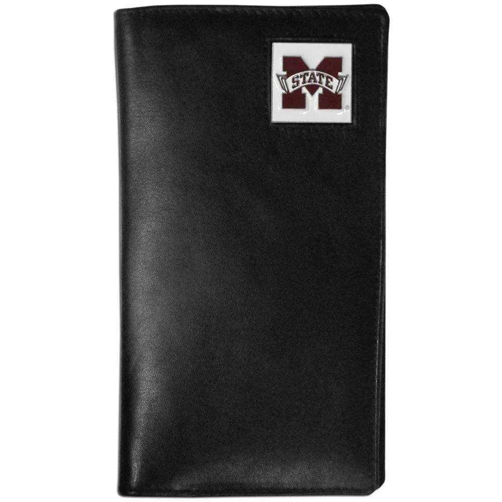 Mississippi St. Bulldogs Leather Tall Wallet - Siskiyou Buckle - Flyclothing LLC