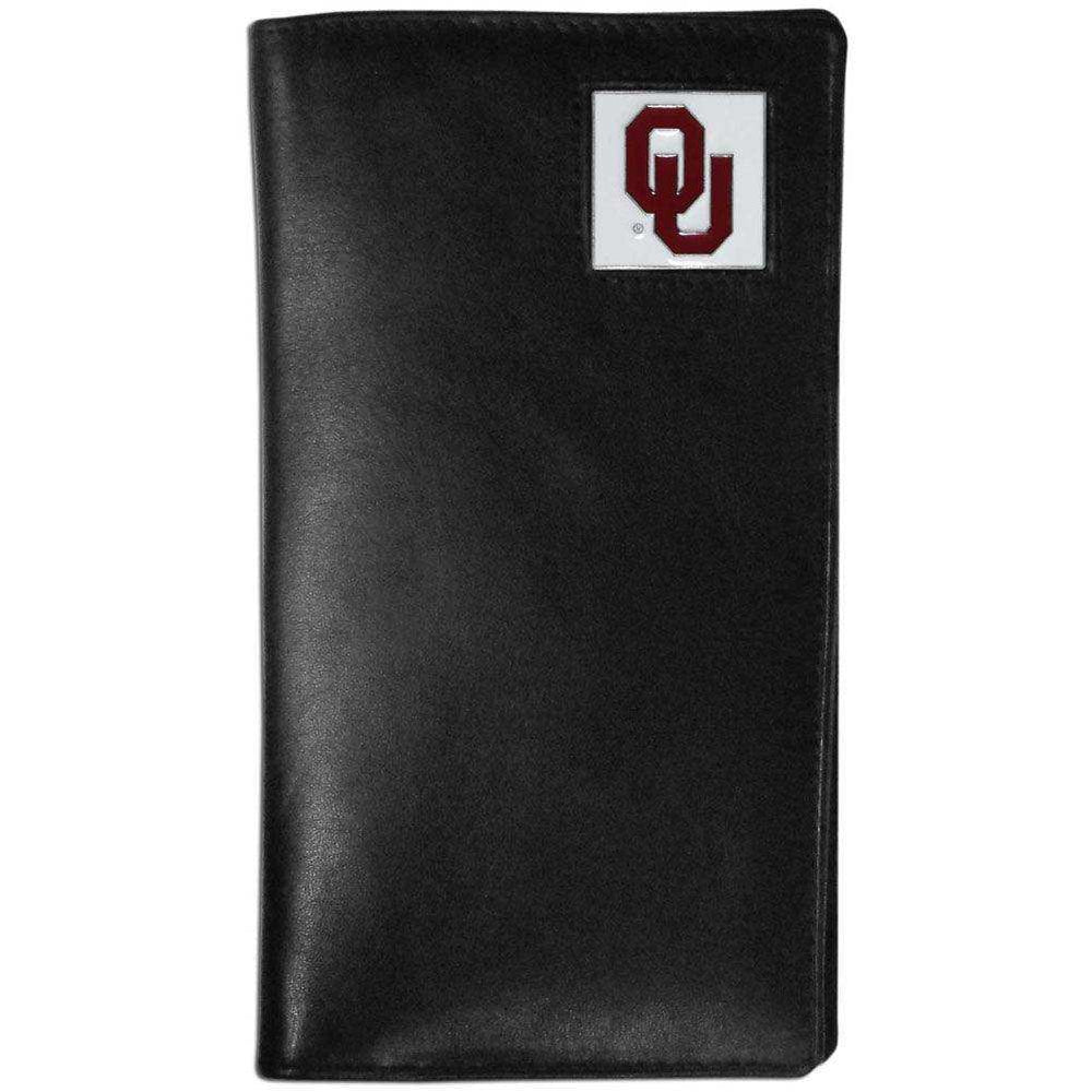 Oklahoma Sooners Leather Tall Wallet - Siskiyou Buckle - Flyclothing LLC