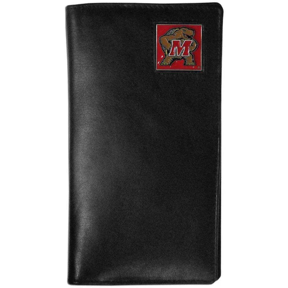 Maryland Terrapins Leather Tall Wallet - Siskiyou Buckle - Flyclothing LLC